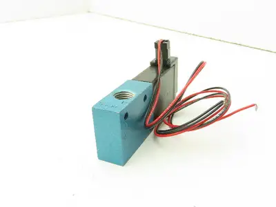 MAC 37A-AB0-HDBB-1MC Pneumatic Solenoid 3/2 Poppet Valve 24VDC 1/4" NPT