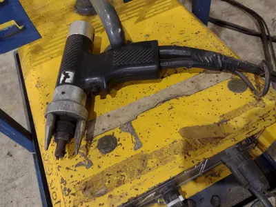 STUDFAST SYSTEM MODEL #10CD STUD WELDER WITH GUN: STOCK #23232