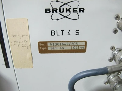 USED Bruker Does Not Apply