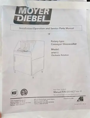 Used MOYER DIEBEL DOYFYN Dishwashers British Columbia CA | Surrey Food Equipment #1399787