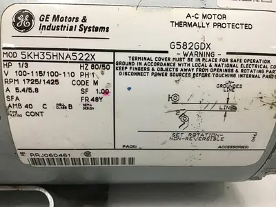 USED GAST MFG 0523-101Q-G582DX