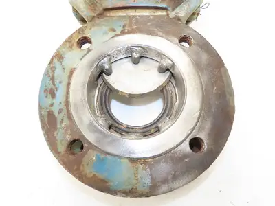DeZurik 828 3" Knife Gate Valve Lug Style Rising Stem 316SS Disc Rubber Seat