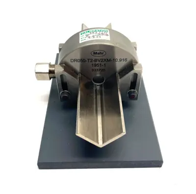 New | in-Stock MAHR DIMENSIONAIR 2-JET AIR RING GAUGE W/ GUIDE CHUTES & BASE PLATE Air Gages Michigan US | Maverick Industrial Sales #1122814