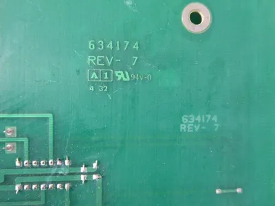 Allen Bradley 634174 Control Board Rev. 7 Used