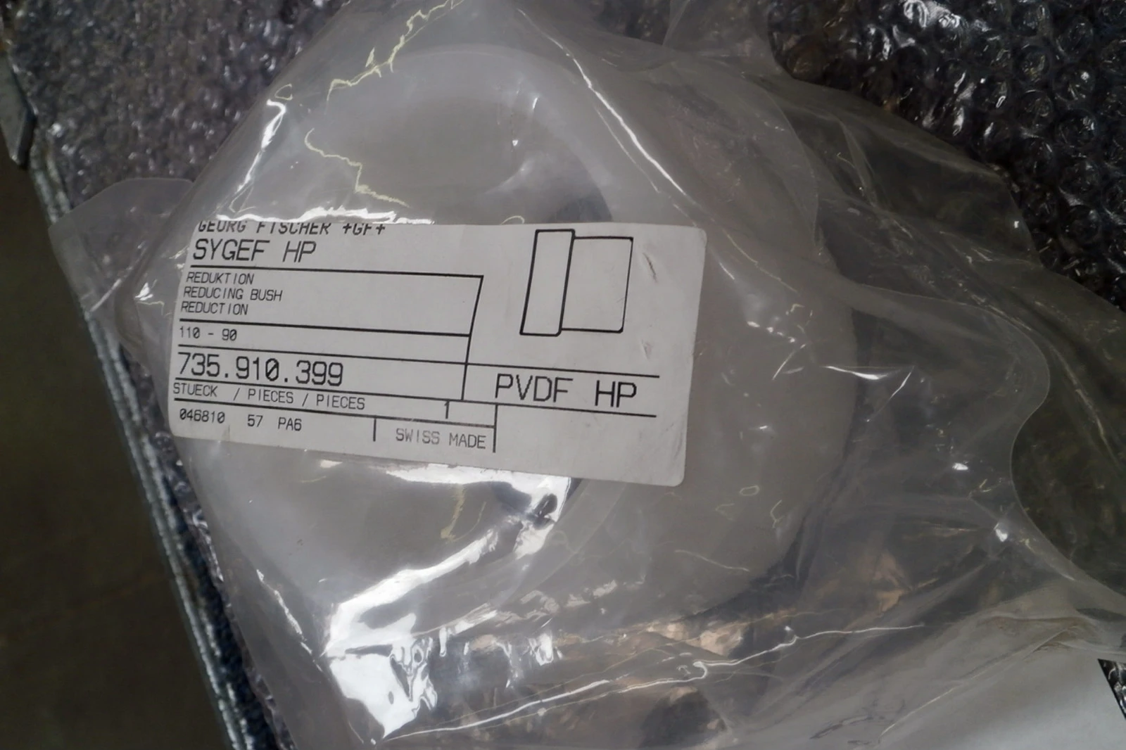 NEW George Fischer 735.910.399 Reducing bushing