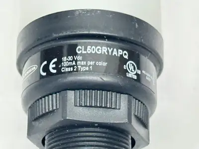 Used Banner Engineering Core Series 50mm 3-Color Column Light M12 5-Pin 10474 Light Source Equipment Michigan US | Maverick Industrial Sales #1395730