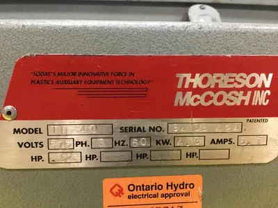 USED THORESON MCCOSH TD40