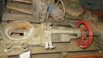 FCC 6"-150 Knife Gate Valve, 316ss