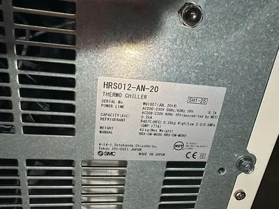 SMC THERMO CHILLER HRS012-AN-20