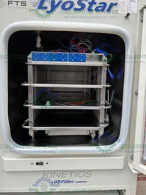 USED MILLROCK TECHNOLOGY RFB LYOSTAR FREEZE DRYER LYOPHILIZER 230V W/ STOPPRING