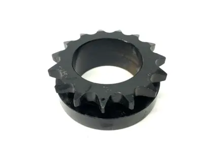 USED BROWNING BUSHING BORE ROLLER CHAIN SPROCKET 15 TEETH
