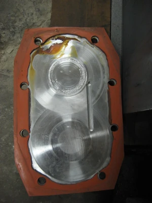 3" Creamery Package Sanitary Gear Pump, 5 hp.