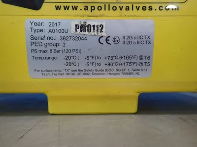 NEW APOLLO VALVES A0100U