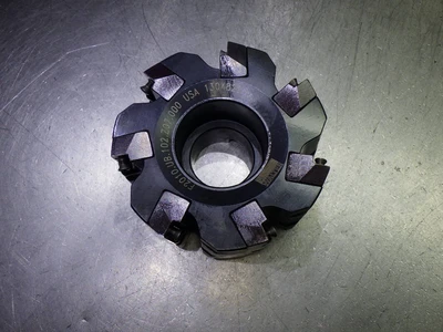 Walter 4" Indexable Facemill 1.25" Arbor F2010.UB.102.Z07.15R715M (LOC333A)