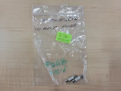 10 Amp Glass Fuse 10AH250V