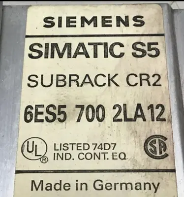 USED SIEMENS 6ES5 700-2LA12