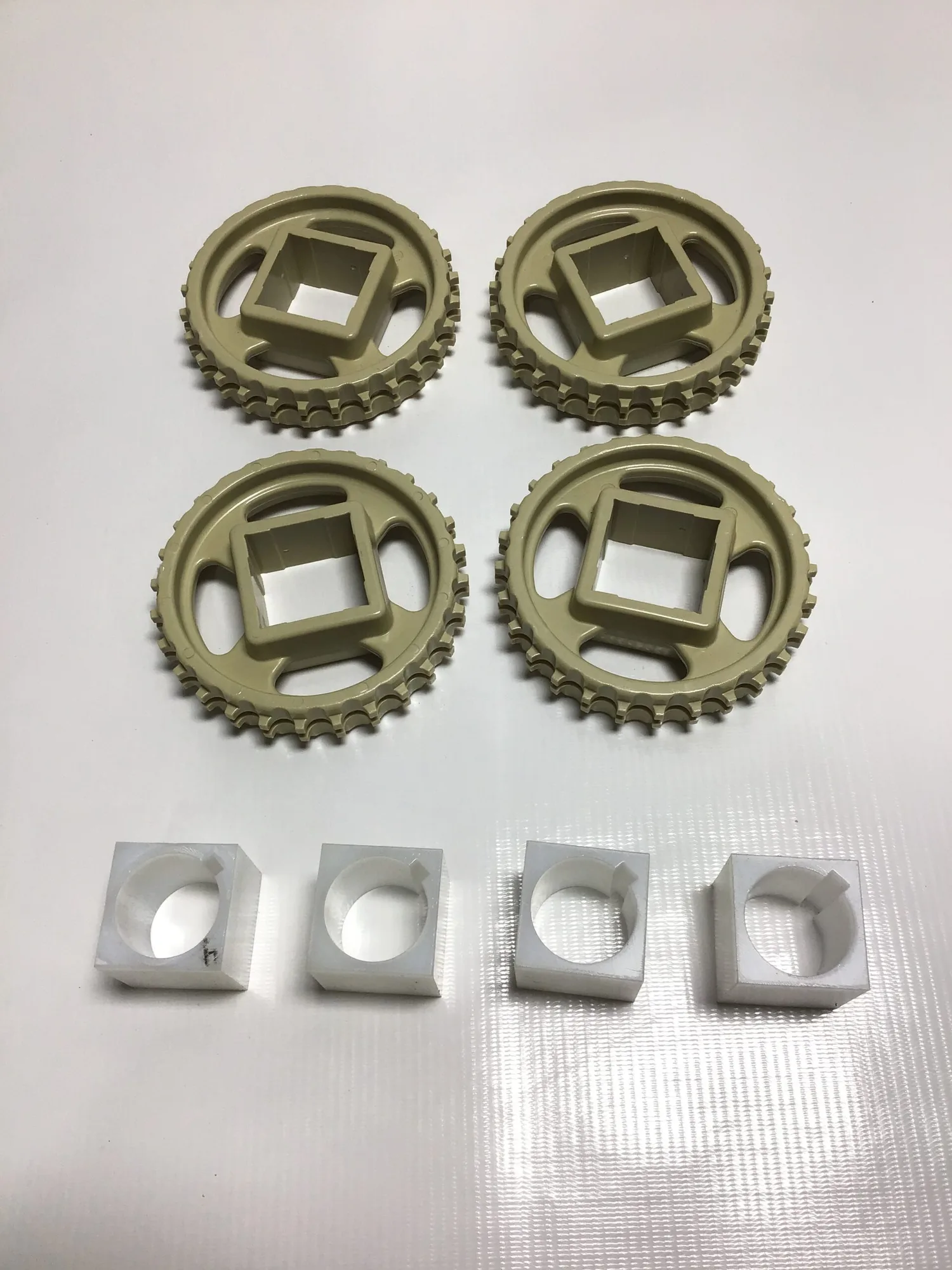 Flat Top Plastic Modular Belt Classic Sprocket 1600