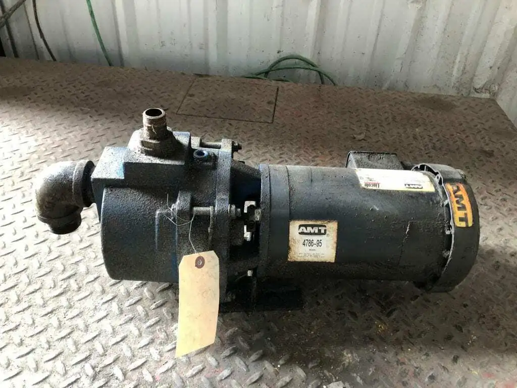 AMT 4786-95 Cast Iron Self-Priming Sprinkler Pump 3/2HP 3450/2850RPM 3PH