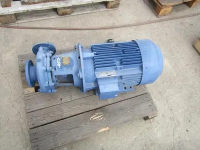 Pump, Centrif., 18 kW, C/st, Ritz, Mdl 50-200.1NF (2) #S739828