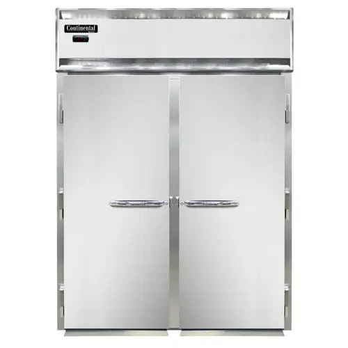 Continental DL2WI-SS Full Height Insulated Roll In Heated Cabinet W/ (1) Rack Capacity, 208-230v/1ph