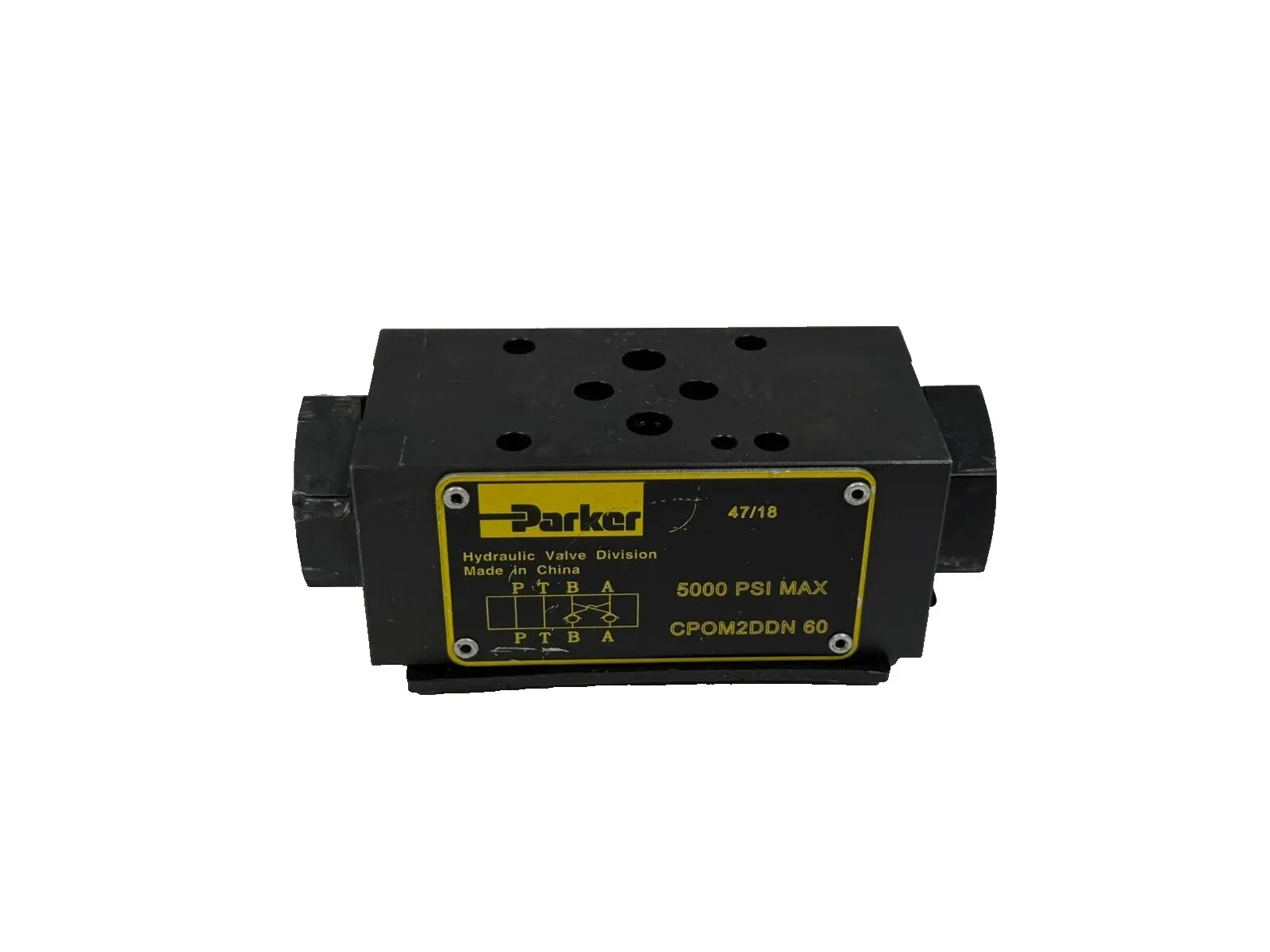 NEW PARKER CPOM2DDN-60 CHECK VALVE 5000PSI CPOM2DDN
