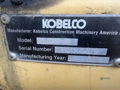 Used 2013 KOBELCO SK210-9 Crawler Excavators Tennessee US | Moore Equipment #1517222