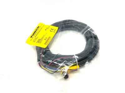 USED TURCK EUROFAST RIGHT ANGLE SINGLE ENDED CORDSET