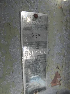 USED STAMPING MACHINE 25A