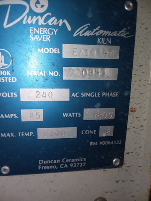 USED DUNCAN EA-1029N