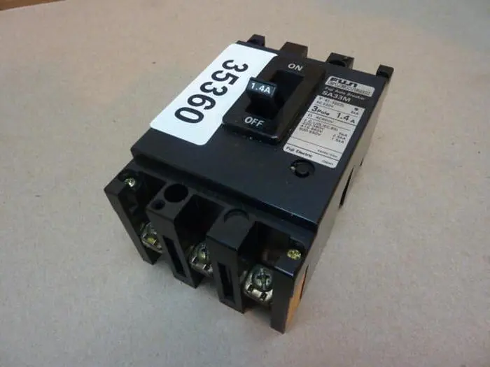 Used FUJI ELECTRIC SA33M-1.4 Circuit Breakers Michigan US | Ideal Machinery #579519