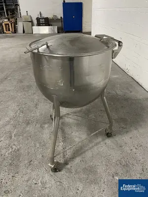 USED Dover Corporation 40 Gallon Dover Kettle, Model N 40 SP, S/S