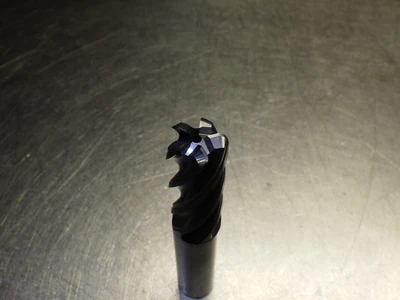 Kyocera / SGS 16mm Coolant Thru 5 Flute Cr Carbide Endmill 3mm R 47136 (LOC3581)