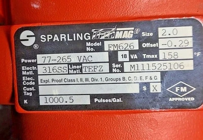 USED Sparling Tigermag Does Not Apply