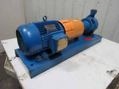 Teco TEAMHE 5Hp 3510RPM 3Ph 230/460 50/60Hz 1.5x2.5x5" Centrifugal Pump