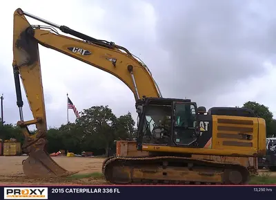 Used 2015 CATERPILLAR 336 FL Excavators Texas US | Proxy Equipment #1388804