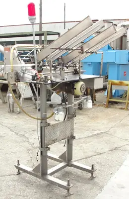 SPC9388  Labeling equipment Thiele Engineering Co. reciprocating placer model 208 RECIP PLACER, 60 coupons per minute