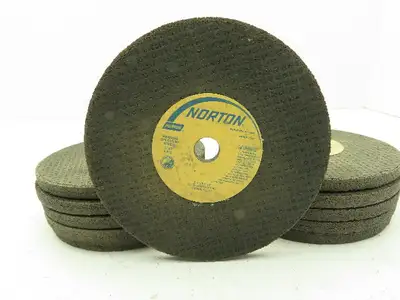 Norton 37C20-R5BRA-X376C Grinding Wheel 6"x 3/8"x 5/8"   Lot of 11