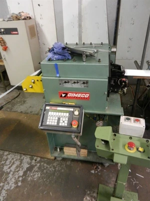 USED DIMECO DECOIL./ STRAIGHT/ FEEDER LVD PUNCHPRESS