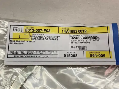 Used FISHER 14A4652X012 Pump & Valve Parts Ohio US | Surplus Asset Holdings #1245772