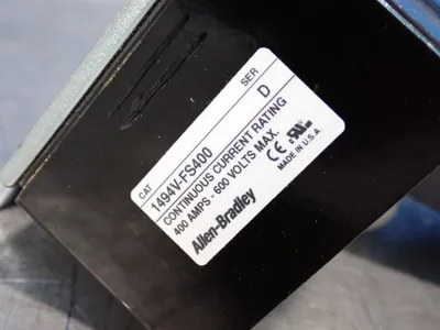 USED ALLEN BRADLEY 1494VFS400