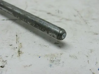 Grier Abrasives 3/4x1-1/2x7-1/2"OAL Mandrel Mounted Grinding Point Gray 50 Pcs