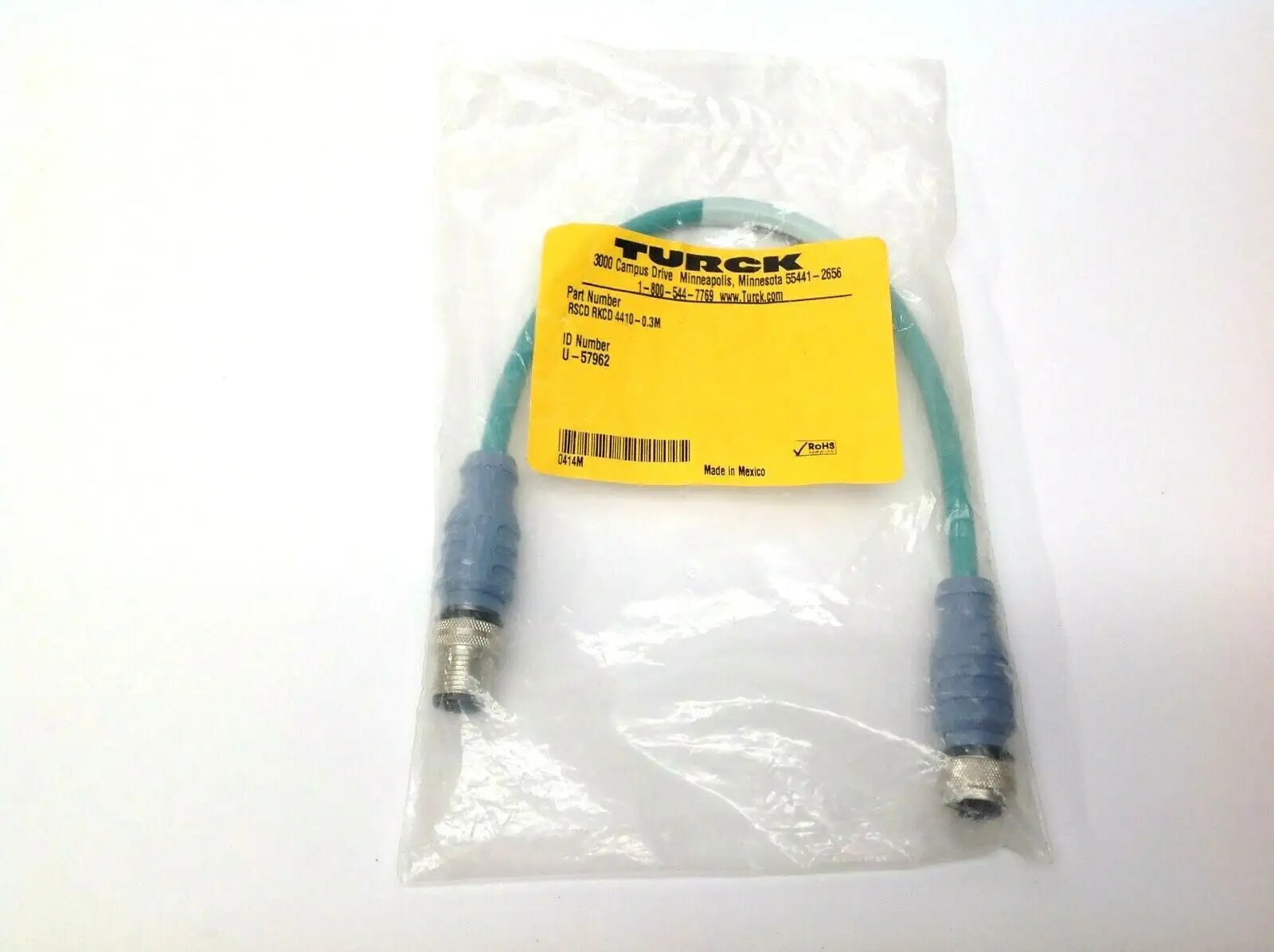 NEW TURCK RSCD RKCD 4410-0.3M