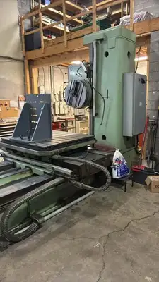 1981 TOS VARNSDORF W100A Boring Mills, Horizontal, Table Type | MACHINERY INC. (8)