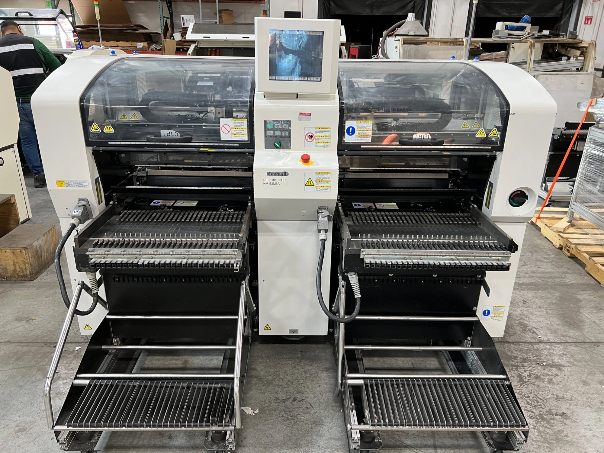 USED 2011 PANASONIC CM602-L (NM-EJM8A) MODULAR HIGH SPEED PLACEMENT MACHINE