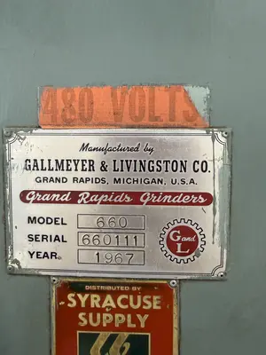 USED GALLMEYER & LIVINGSTON 660