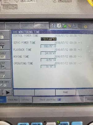 USED 2016 YASKAWA MOTOMAN MH5