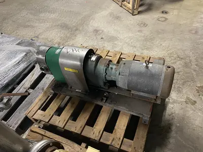 Used 2001 TRI-CLOVER PR12550T-U-TC14-S-T Rotary Pumps North Carolina US | DH Griffin Used Equipment #1383751