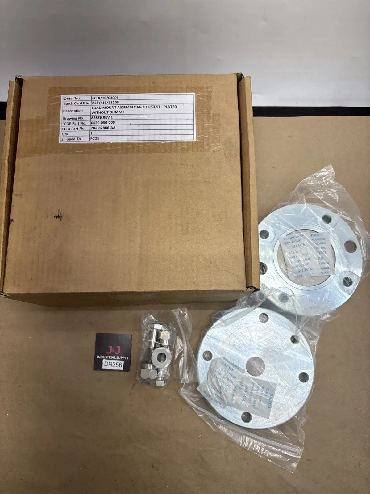 NEW Flintec 66-20 Q50-5T-platted Without Dummy