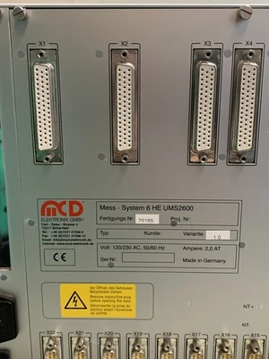 USED MCD Elektronik UMS2600