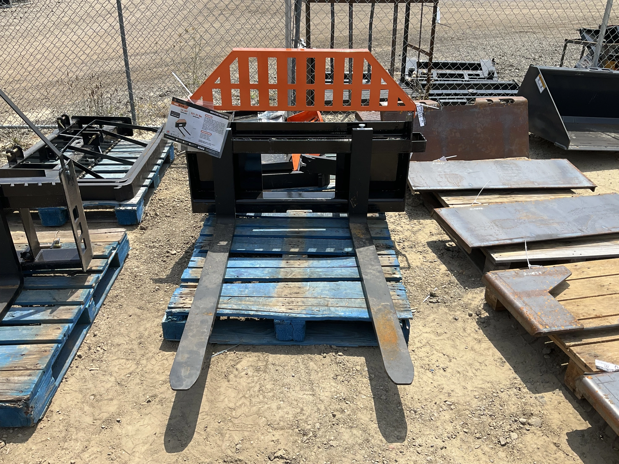 Used WOLVERINE FK-11-48 SKID STEER PALLET FORK Pallet Forks Michigan US | Miedema Asset Management Group #1468693